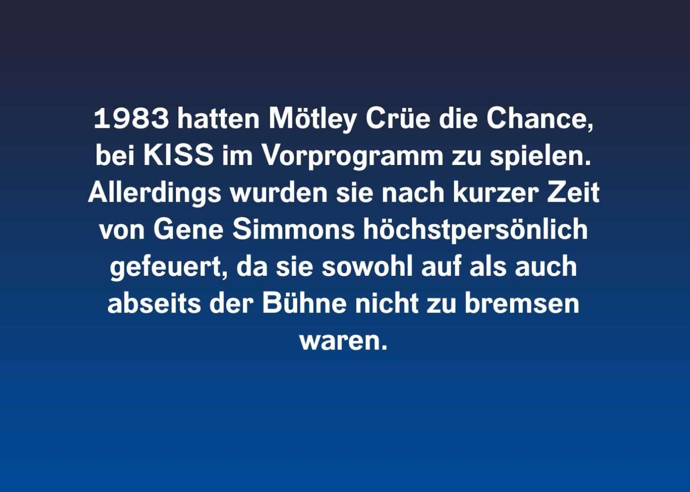 Mötley Crüe: 10 verrückte Geschichten über die Glam Metal-Ikonen