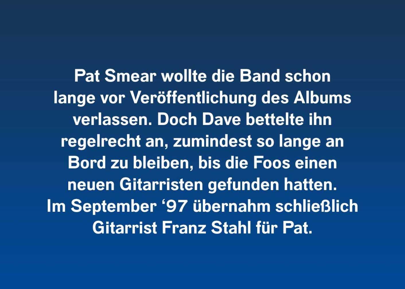 Fakten über Foo Fighters