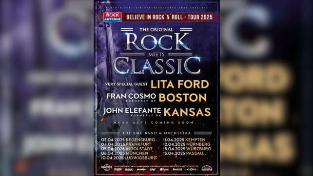 Rock Meets Classic: Lita Ford von den Runaways ist 2025 mit dabei