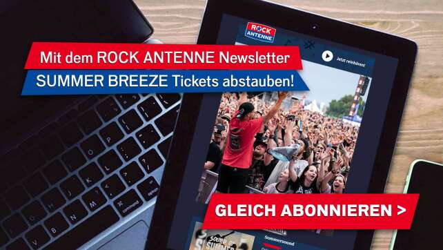 ROCK ANTENNE Bayern Newsletter abonnieren & SUMMER BREEZE Tickets abstauben!