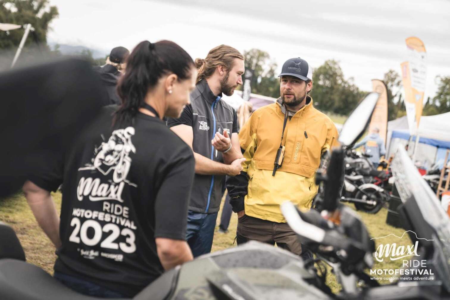 Foto des ersten MaxlRIDE Moto Festivals im August 2023 in Maxlrain