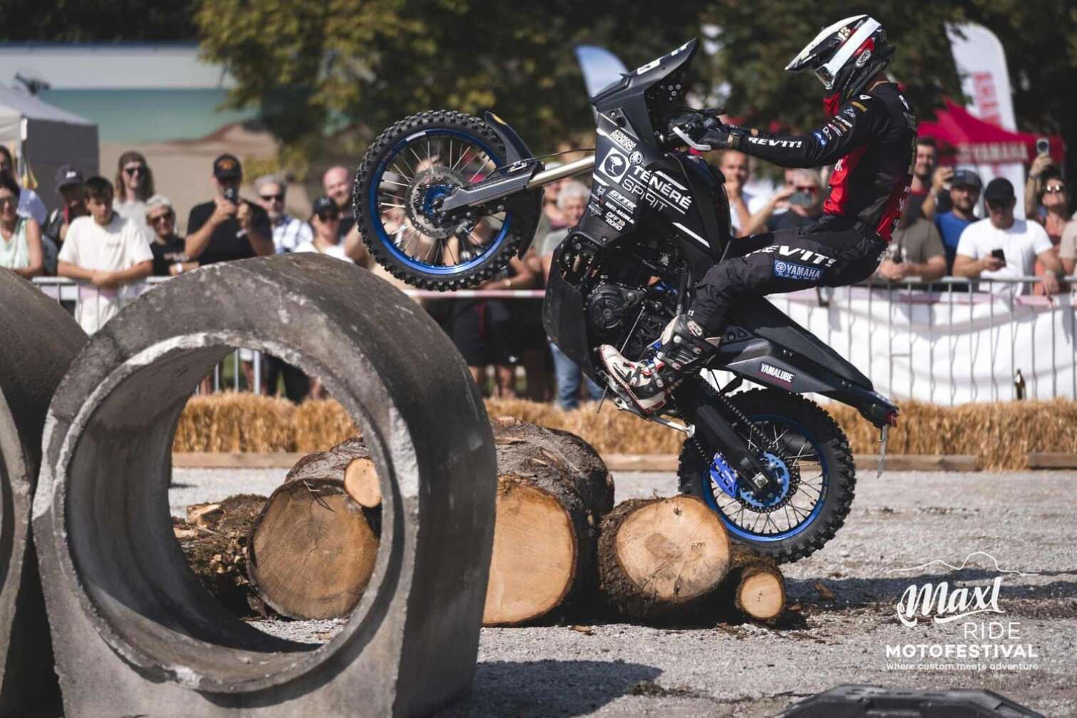 Foto des ersten MaxlRIDE Moto Festivals im August 2023 in Maxlrain