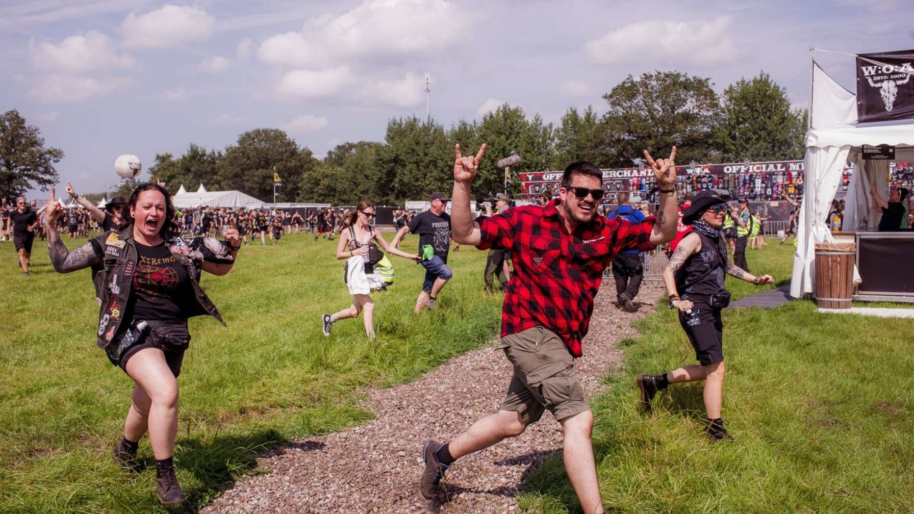 Land und Leute beim Wacken Open Air 2024