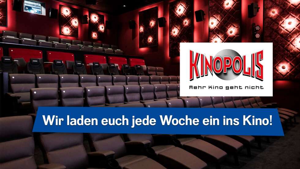 ROCK ANTENNE Bayern x KINOPOLIS: Jede Woche Kinotickets abstauben!