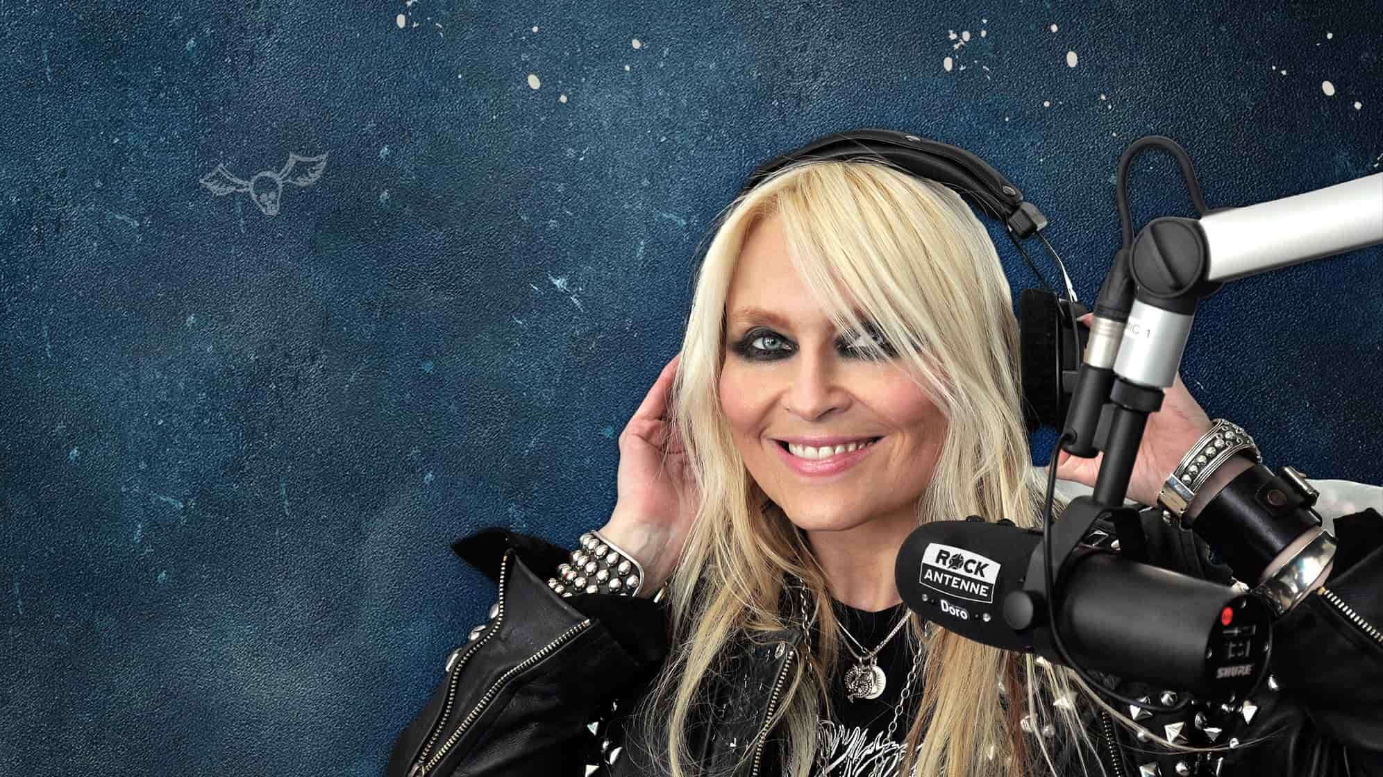 Teamfoto von ROCK ANTENNE Moderatorin Doro Pesch