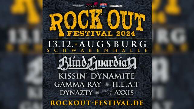 Neu beim ROCK OUT Festival Lineup 2024: Kissin' Dynamite und Axxis!