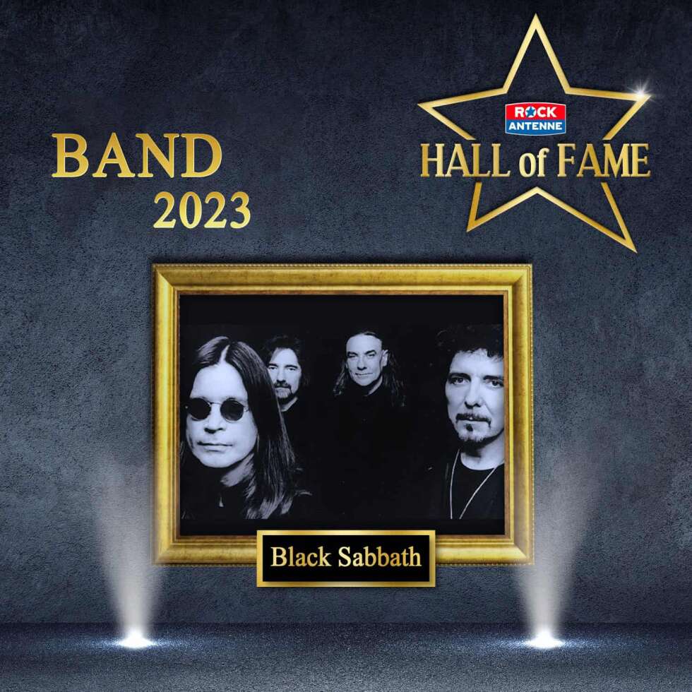 Der Gewinner der ROCK ANTENNE Hall of Fame 2023 in der Kategorie Band: Black Sabbath