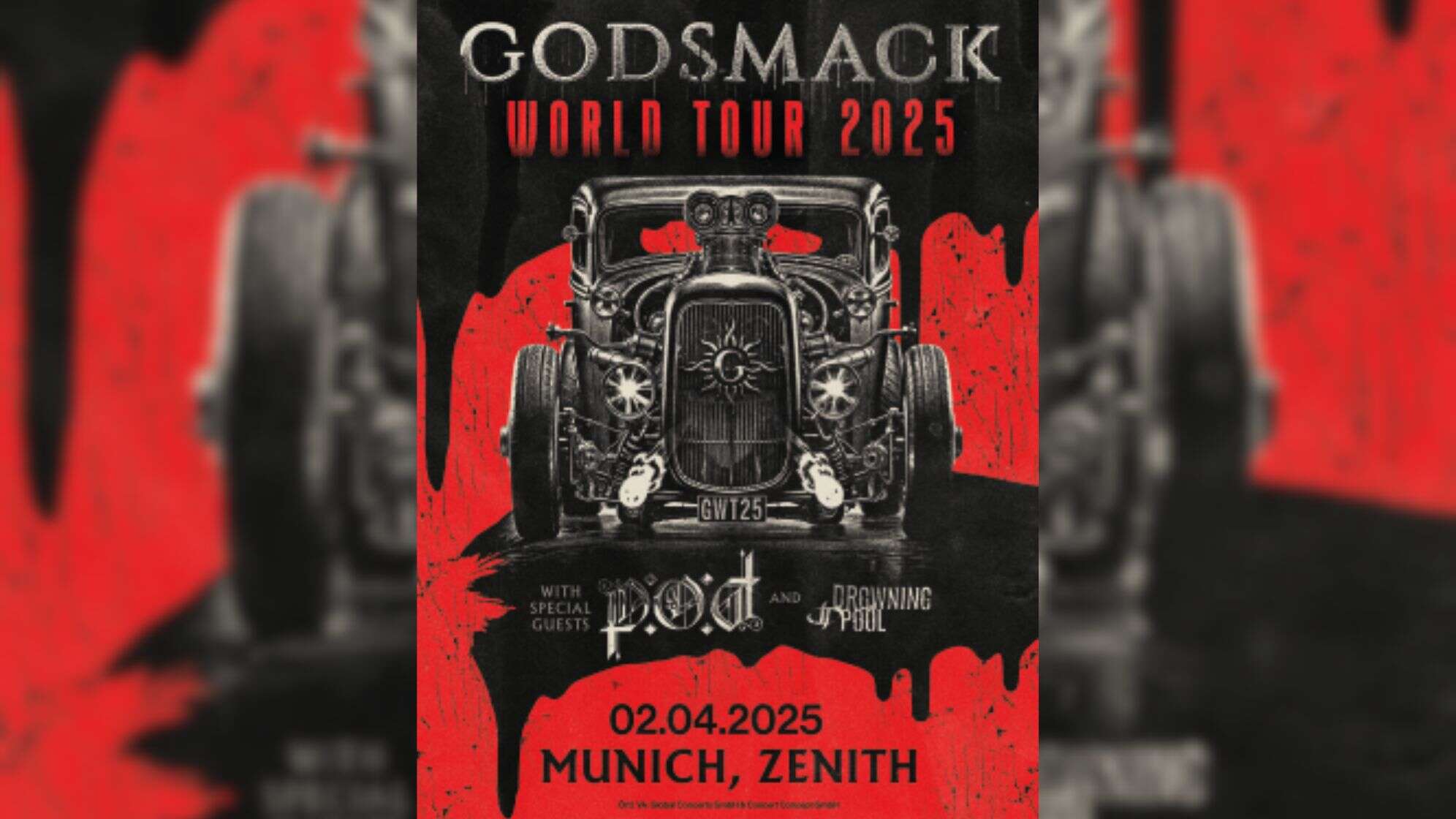 Tourplakat Godsmack