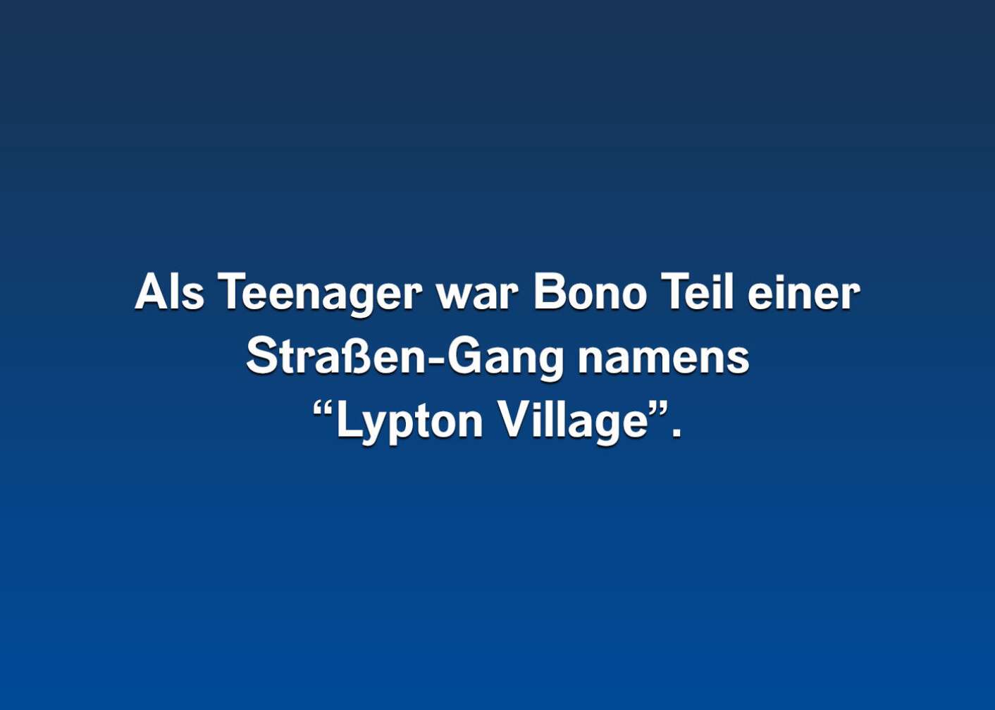 10 Fakten über den Front­mann von U2 (2)