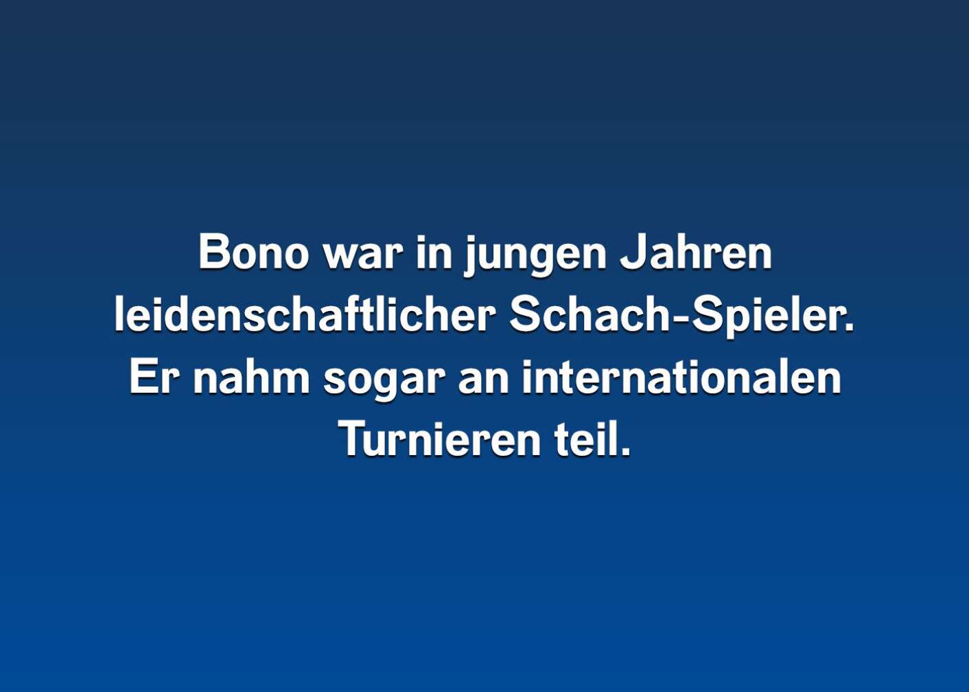 10 Fakten über den Front­mann von U2 (4)