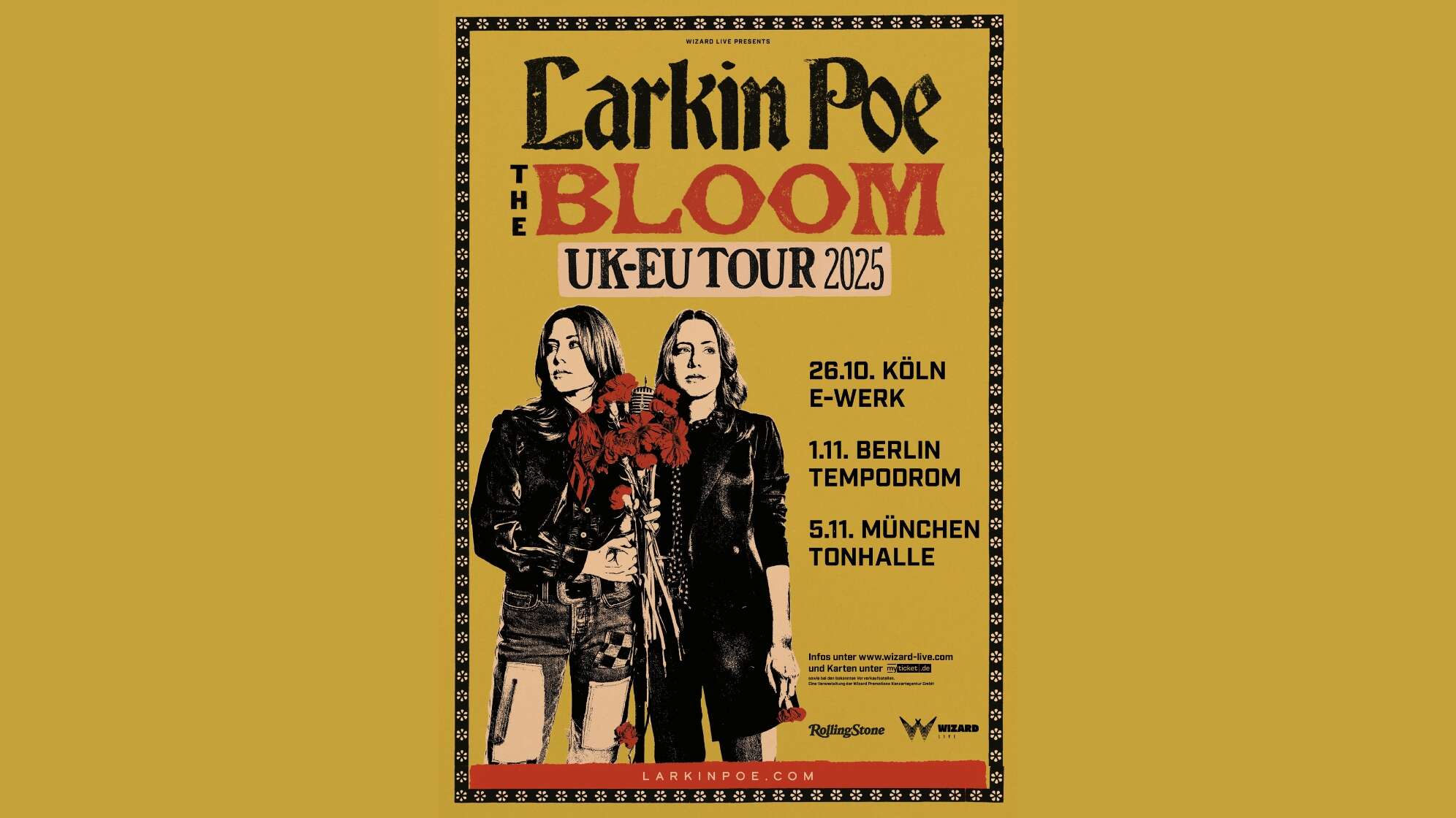 Larkin Poe Tourfoto