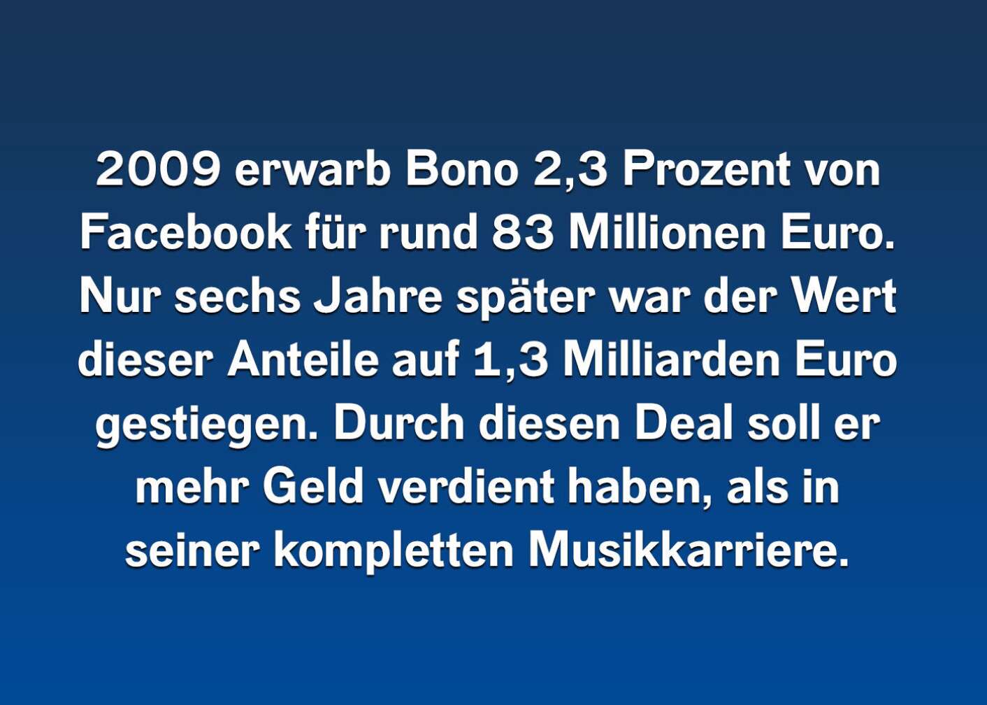 10 Fakten über den Front­mann von U2 (6)