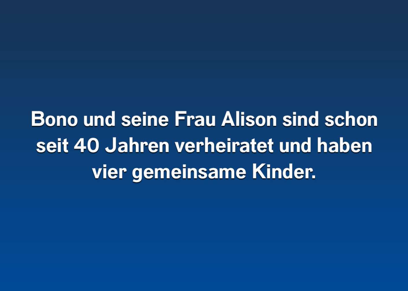 10 Fakten über den Front­mann von U2 (9)