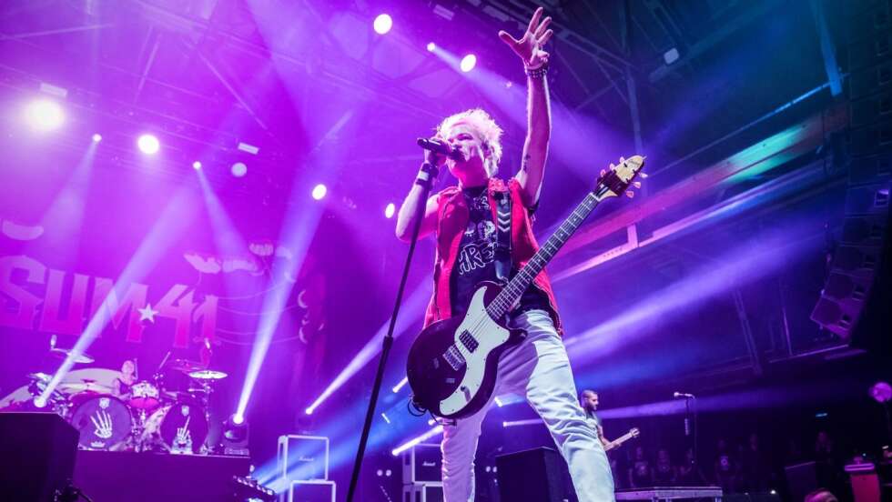 Konzertfotos Sum 41 #11