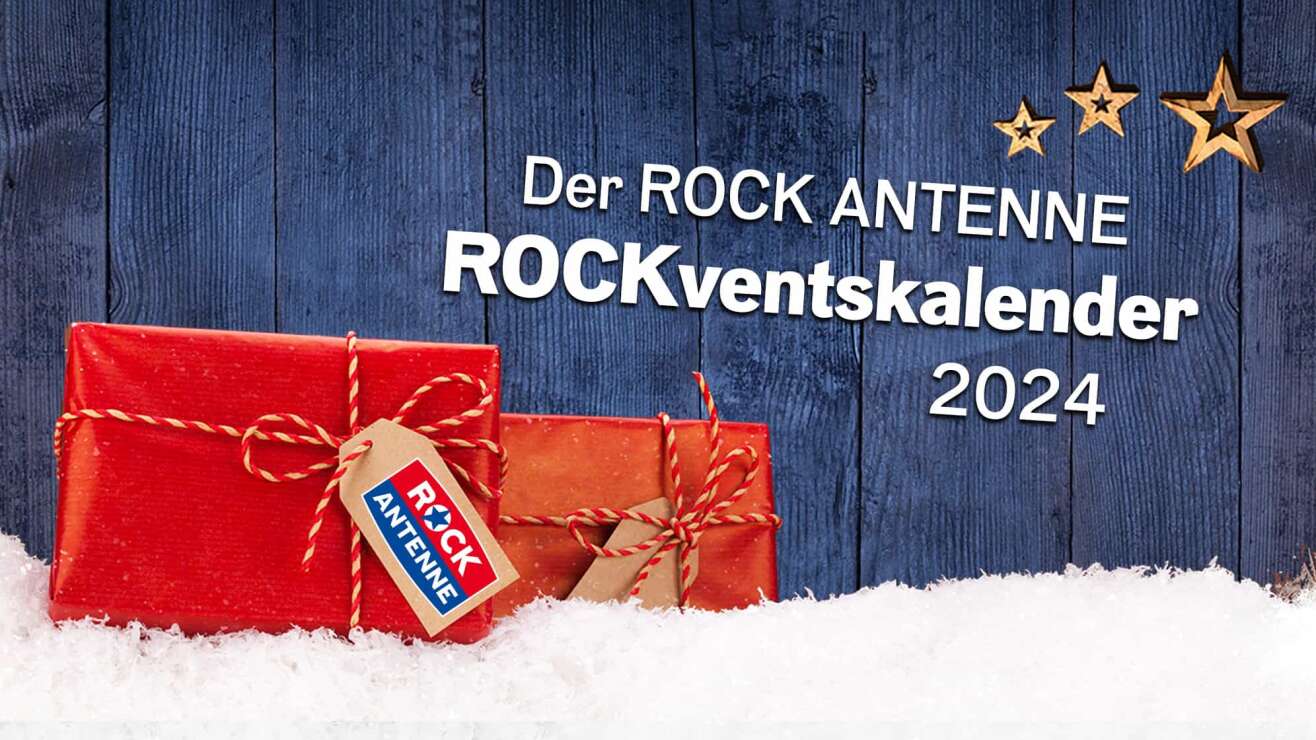 Der Original ROCK ANTENNE Bayern ROCKventskalender 2024: Täglich Geschenke sichern!