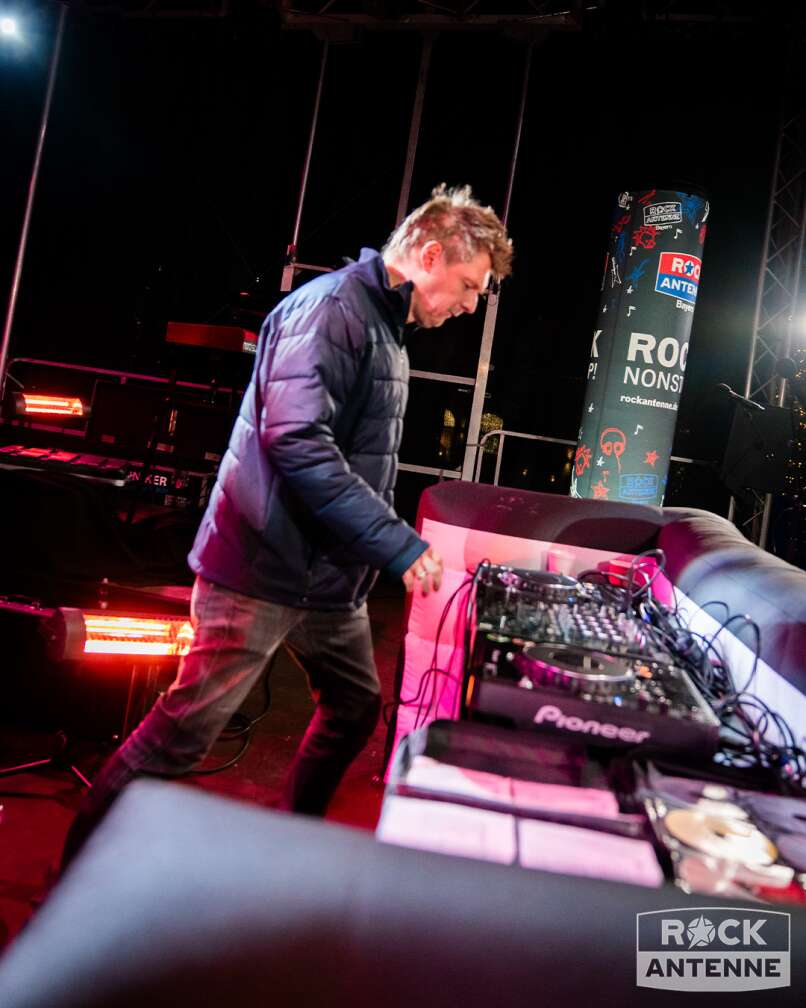 Rock The Mountain 2024 in Samnaun: ROCK ANTENNE DJ Thomas Moser