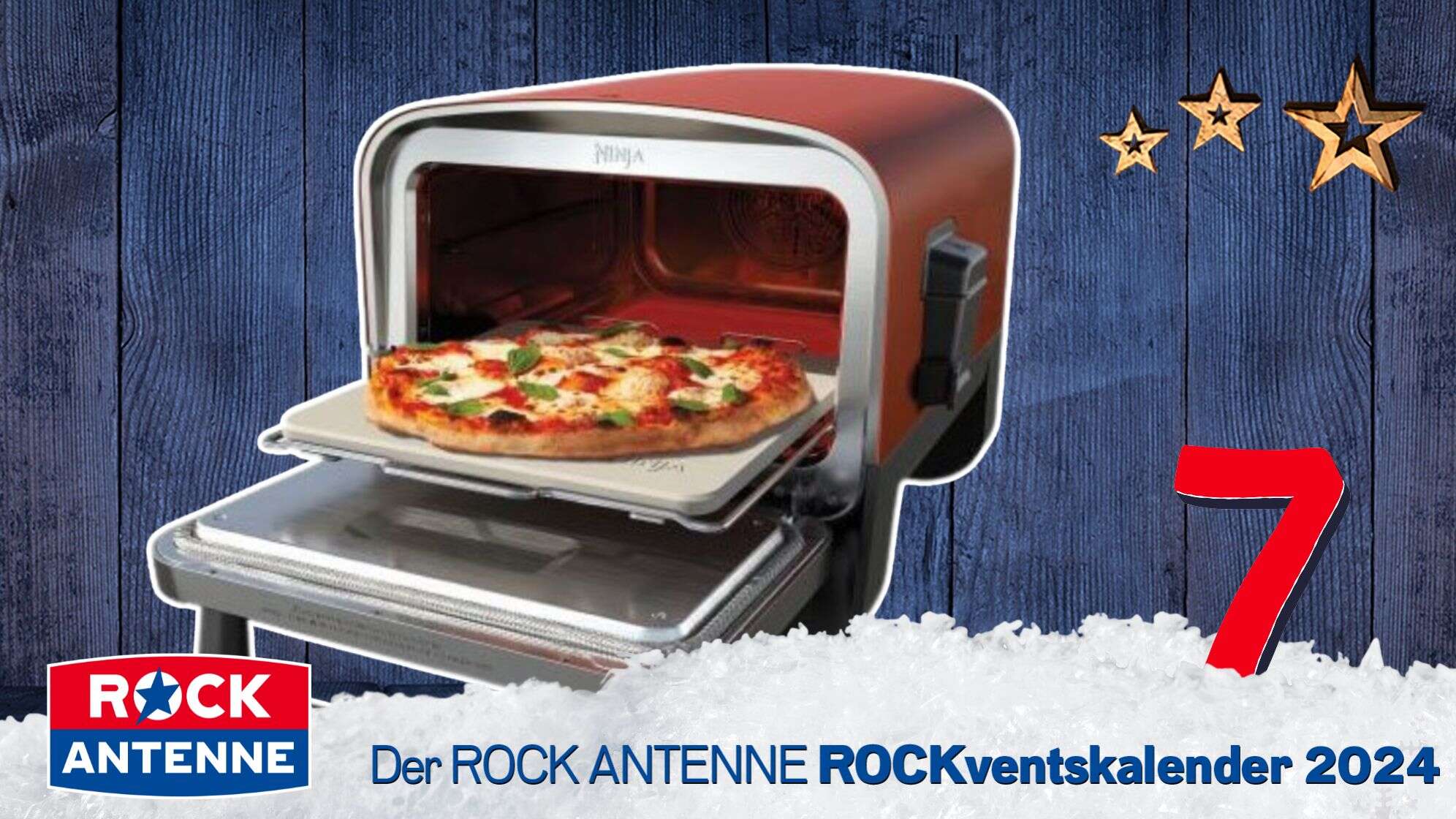 ROCK ANTENNE ROCKventskalender Türchen 7: Ein Outdoor Pizzaofen und Smoker von NINJA